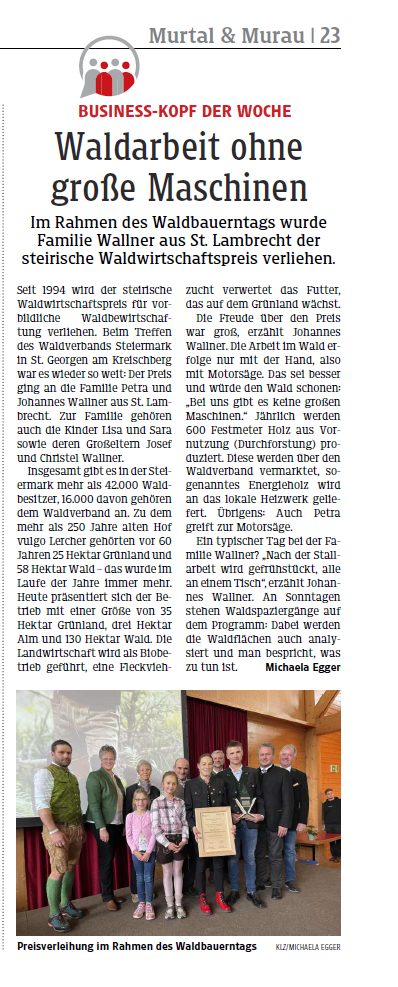 Kleine Zeitung Murtal&Murau_15.11.2023