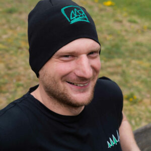 Stretchmütze schwarz